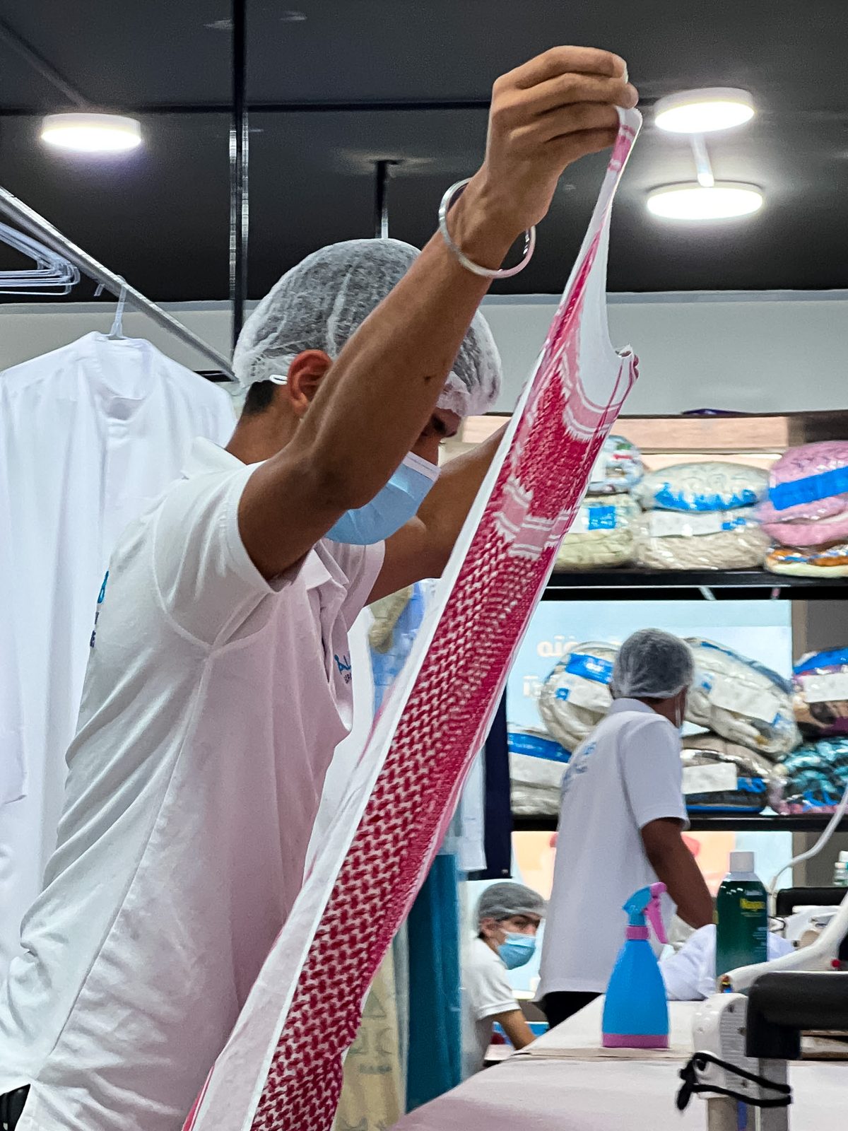 Ghutra and shemagh cleaning and pressing